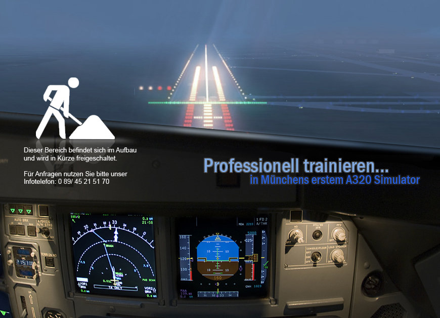 getonboard.eu: Profesionell trainieren - in Münchens erstem A320 Simulator